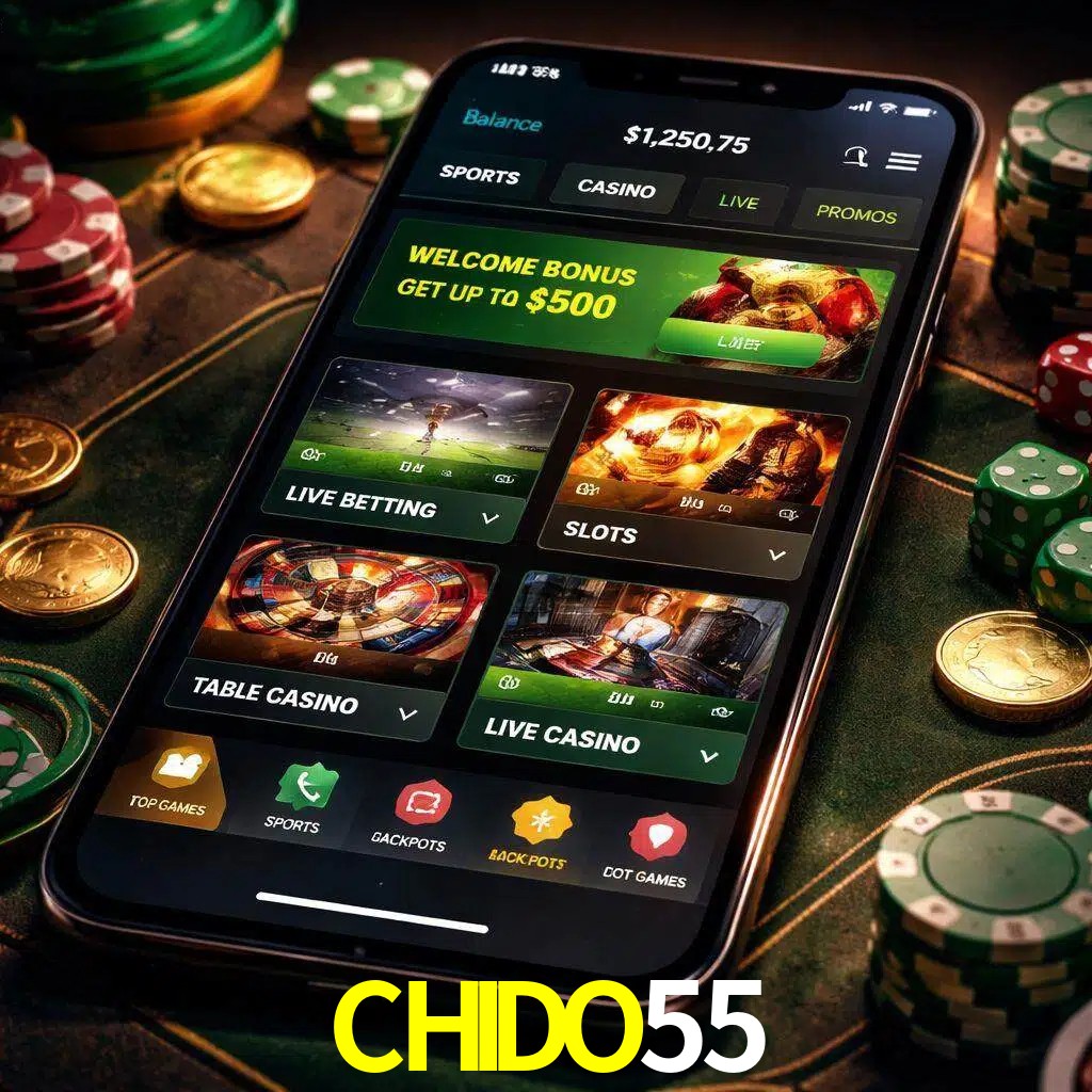 Diseño de juegos móviles CHIDO55 para usuarios en México